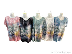 Купить Футболка жіночі M673 mix Sport style мікс