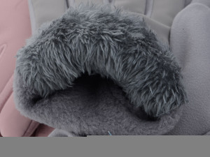 Рукавички жіночі M6Ж плащівка-хуто mix RuBi мікс  оптом от Optomarket