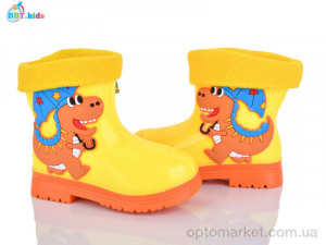 Купить Гумове взуття дитячі M726-2 BBT жовтий