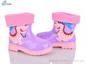 Купить Гумове взуття дитячі M726-7 BBT фіолетовий