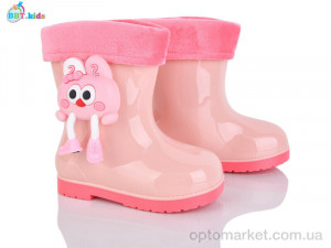Купить Гумове взуття дитячі M729-5 BBT рожевий
