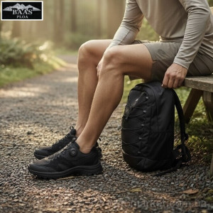 Кросівки чоловічі M7659-1 Baas чорний оптом от Optomarket