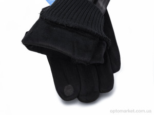 Рукавички чоловічі M9 black Исин чорний  оптом от Optomarket