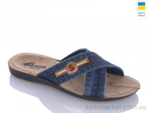 Купить Шльопанці чоловічі MD2137 синій Demur синій