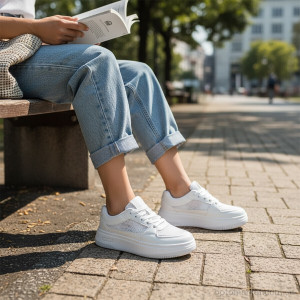 Кросівки жіночі MD3-2 DaFuYuan білий  оптом от Optomarket