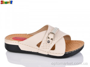 Купить Шльопанці жіночі ME1704-1 Serra бежевий
