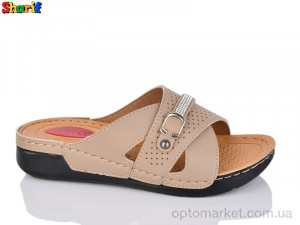 Купить Шльопанці жіночі ME1704-2 Serra коричневий