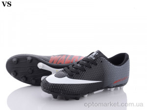 Купить Футбольне взуття дитячі Mercurial 08 Black Crampon (36-39) Walked чорний