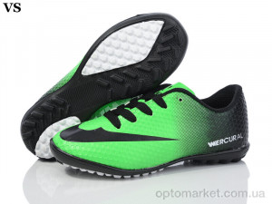 Купить Футбольне взуття дитячі Mercurial 09 green Walked зелений