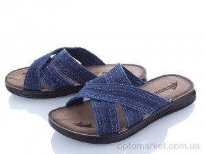 Купить Шльопанці чоловічі MKB6105-1 blue Demur синій