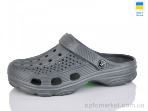 Купить Крокси жіночі ML203 т.сірий TapMal сірий