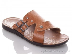 Купить Шльопанці чоловічі MN25 camel Demur коричневий