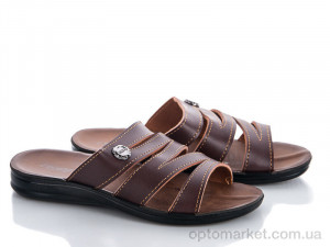 Купить Шльопанці дитячі Model X-02 Modelx коричневий