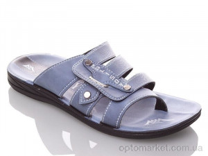 Купить Шльопанці чоловічі MPolisoy B-L blue Demur синій