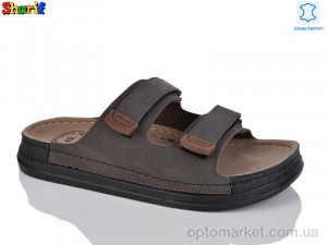Купить Шльопанці чоловічі MS6000-12 Serra коричневий