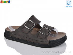 Купить Шльопанці чоловічі MS6005-6 Serra коричневий