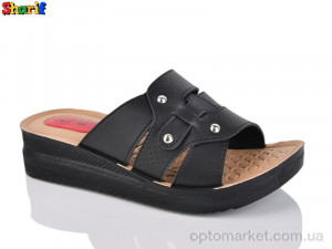 Купить Шльопанці жіночі MS811-2 Serra чорний