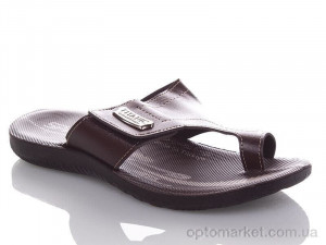 Купить Шльопанці чоловічі MTitanik-brown Demur коричневий