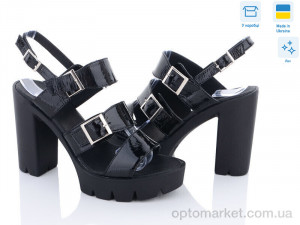 Купить Босоніжки жіночі MV БС152 ч.лак A.Dama чорний