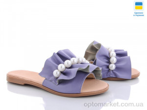 Купить Шльопанці жіночі MV116 сирень A.Dama фіолетовий