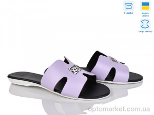 Купить Шльопанці жіночі MV127-2 фіолетовий A.Dama фіолетовий
