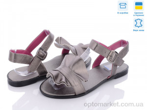 Купить Босоніжки жіночі MV218 нікель A.Dama графіт