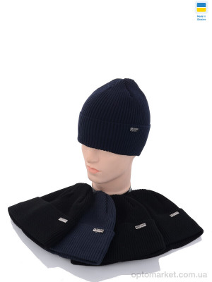 Купить Шапка чоловічі MW012-1 на флісі mix Angelica мікс