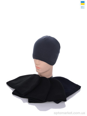 Купить Шапка чоловічі MW015 на флісі mix Angelica мікс