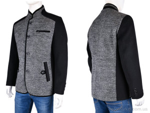 Пальто чоловічі N0-2 grey (08164) Dikaiqunhao сірий  оптом от Optomarket