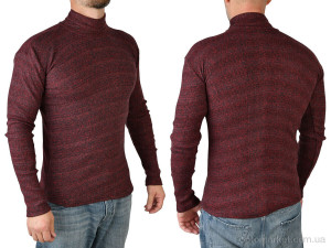 Гольфи унісекс N002-9 bordo Wonderone бордовий  оптом от Optomarket