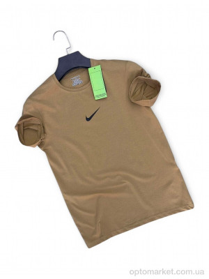 Футболка чоловічі N003 beige N.ke бежевий  оптом от Optomarket