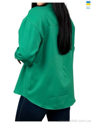 Сорочка жіночі N003 green Optspace фіолетовий  оптом от Optomarket