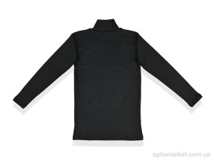 Гольфи чоловічі N0034 black Textile чорний  оптом от Optomarket