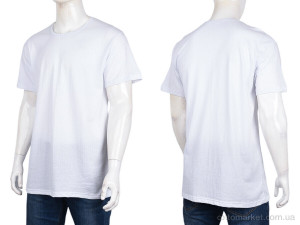 Футболка чоловічі N005-4 white Banko білий  оптом от Optomarket