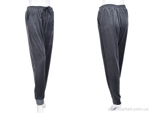 Спортивні штаны жіночі N009-8 grey Banko сірий  оптом от Optomarket