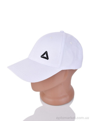 Кепка чоловічі N013-6 white RuBi білий  оптом от Optomarket