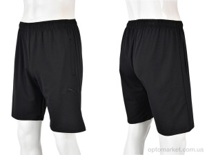 Шорти чоловічі N2002-1 black P.ma чорний  оптом от Optomarket