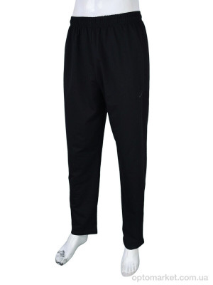 Спортивні штаны чоловічі N2010-3 black N.ke чорний  оптом от Optomarket