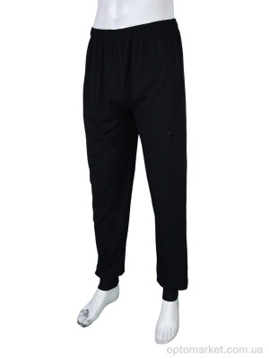 Спортивні штаны чоловічі N2013-3 black N.ke чорний  оптом от Optomarket