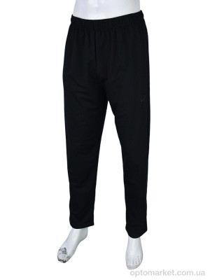 Спортивні штаны чоловічі N2013-5 black N.ke чорний  оптом от Optomarket