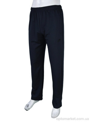 Спортивні штаны чоловічі N2013-6 navy N.ke синій  оптом от Optomarket