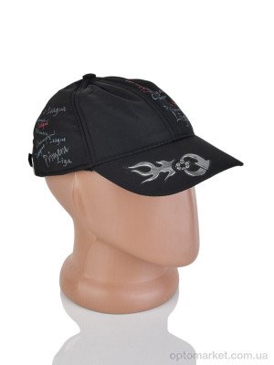 Купить Кепка чоловічі N255 black Victoria чорний