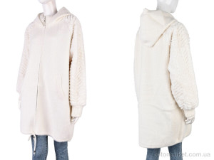 Пальто жіночі N28 l.beige Edel бежевий  оптом от Optomarket