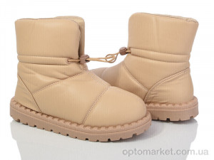 Купить Дутики жіночі N58-4 L&M коричневий