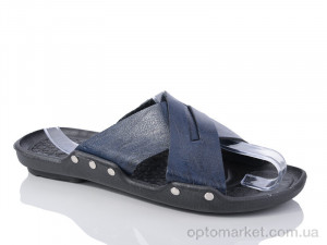 Купить Шльопанці чоловічі NA6 ARZO синій