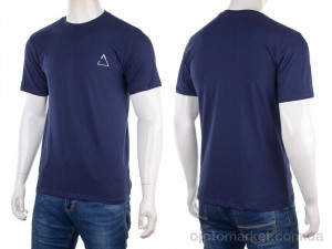 Футболка чоловічі Nabo 01 navy Nabo синій  оптом от Optomarket