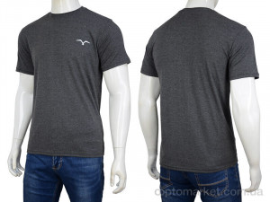 Футболка чоловічі Nabo 02 grey Nabo сірий  оптом от Optomarket