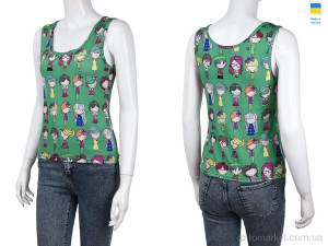 Майка жіночі NMA4005-1 green Textile зелений  оптом от Optomarket