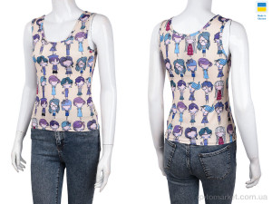 Майка жіночі NMA4005-1 yellow Textile жовтий  оптом от Optomarket