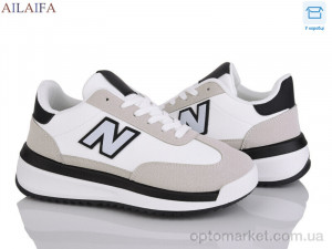 Купить Кросівки жіночі NR006 white-grey Aelida білий